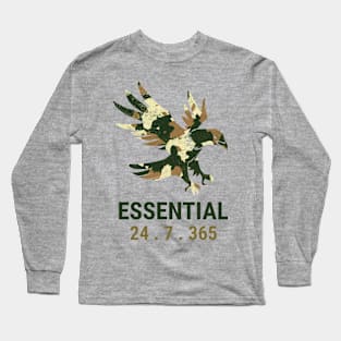 Essential 24.7.365 (Camo Eagle) Long Sleeve T-Shirt